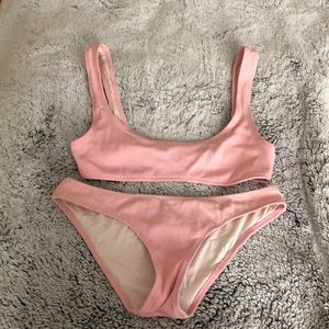 Solid and Striped Elle Bathing Suit